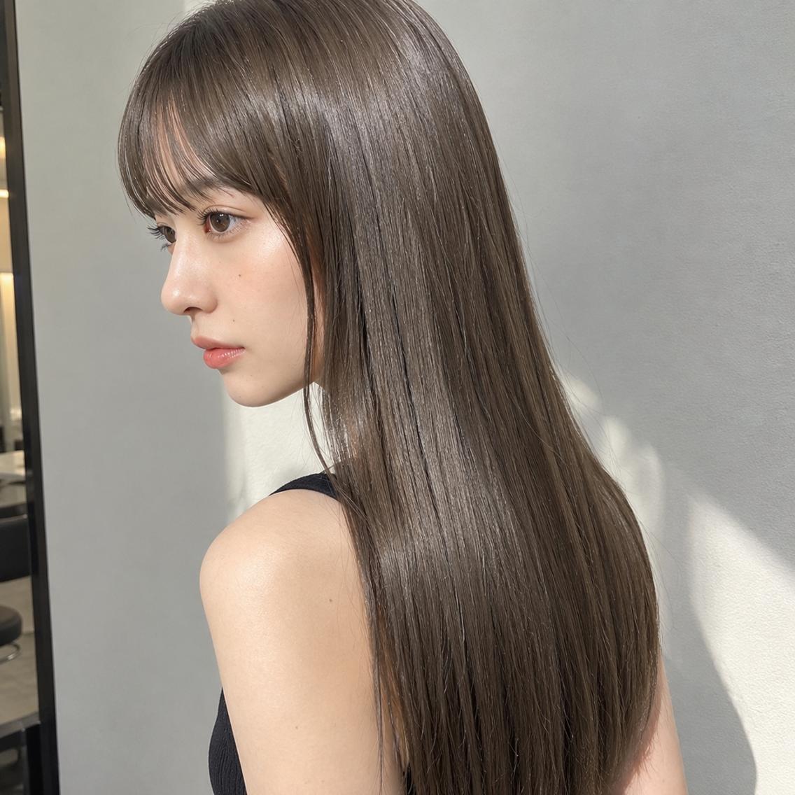 ロング charme 神戸元町/三宮のヘアスタイル