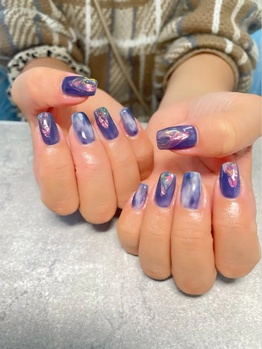 ネイル ニュアンスネイル はるひな ねいるのネイルデザイン