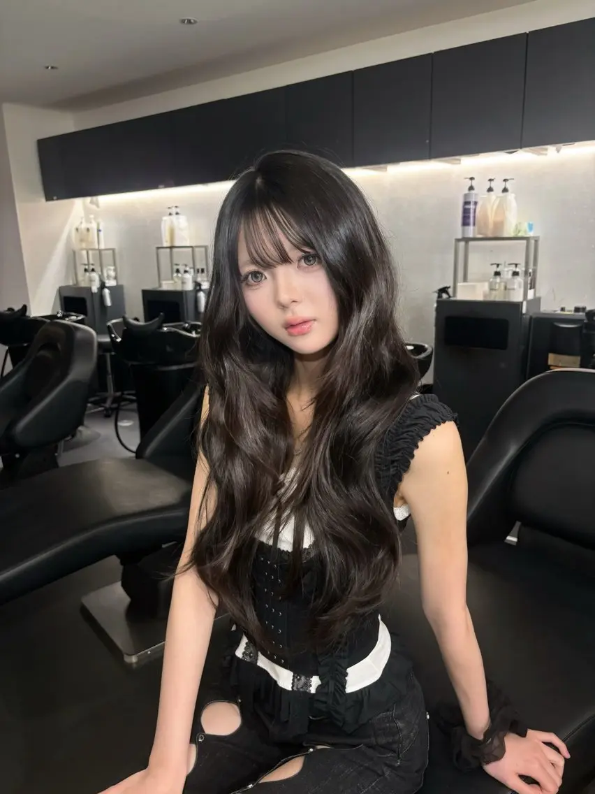 ロング Mimi♡/透明感 /ワンホンレイヤーのヘアスタイル