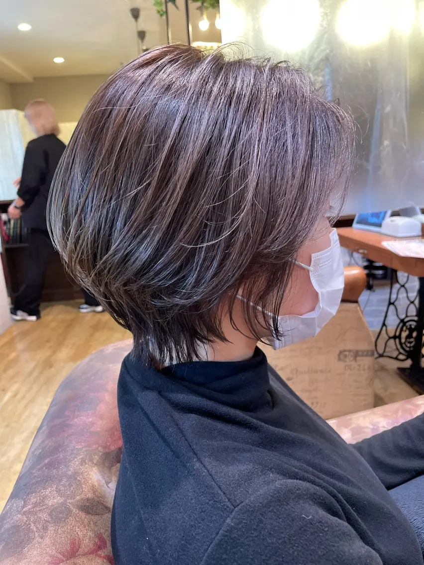ショート カット ヘアカラー Attirer Kaiのヘアスタイル