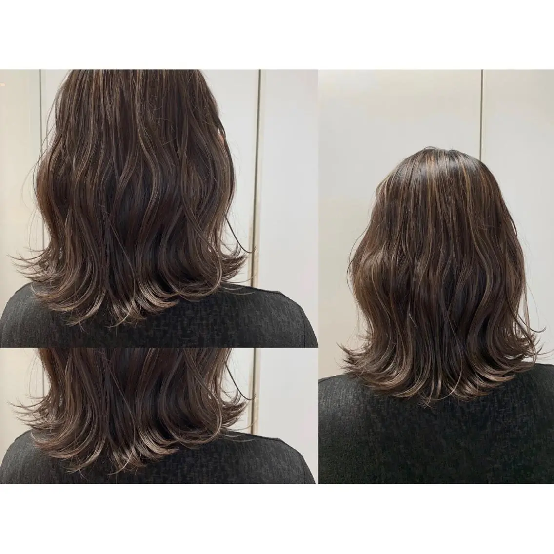 ショート カラー カット ヘアカラー トリートメント 🫧透け感⋆艶髪💎 山口アヤカのヘアスタイル