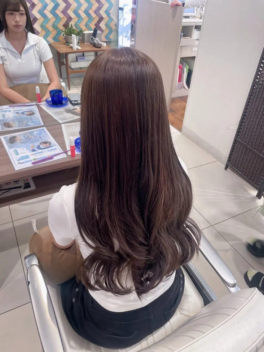 ロング カラー ヘアカラー 🌷柔らかカラー🍑 Miyu🪽のヘアスタイル