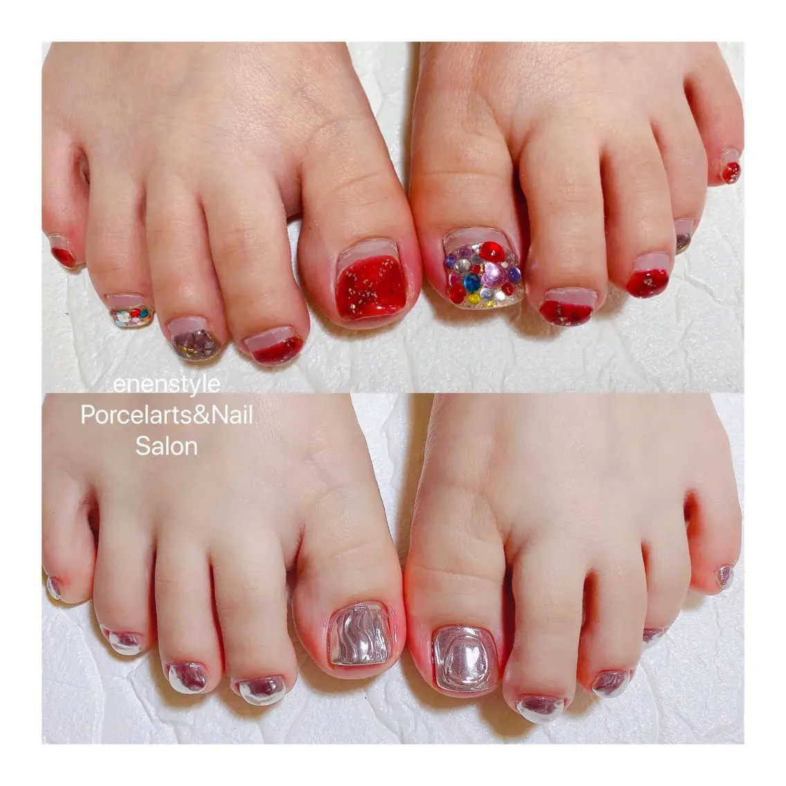 ショート ネイル 🐾enen style 🐾のネイルデザイン