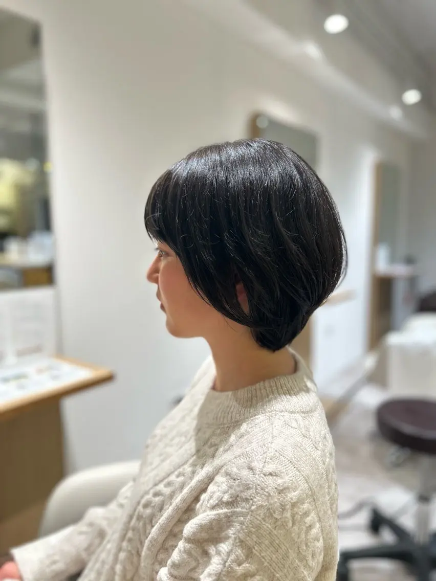 ショート soy kufu 川勝のヘアスタイル