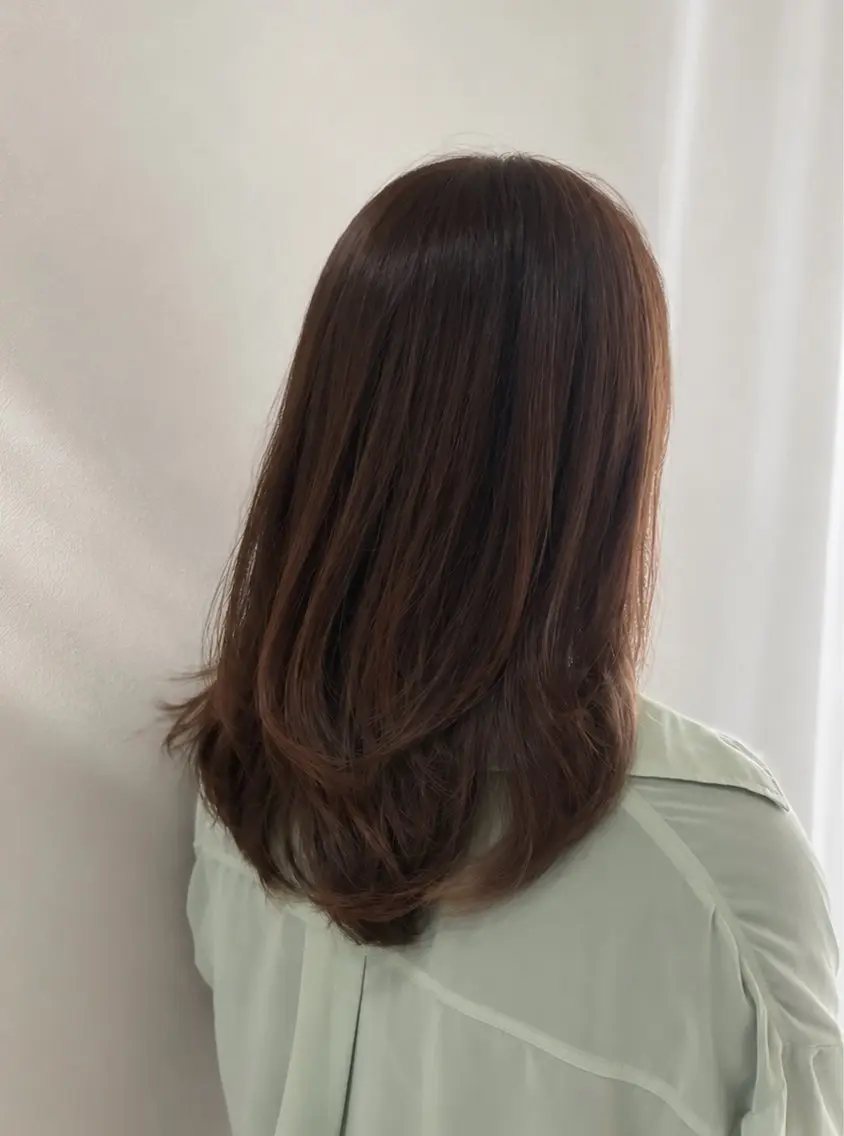 セミロング カラー モデル様募集中🍒/ soraのヘアスタイル