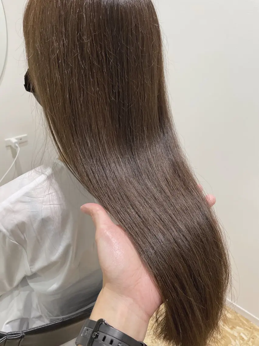セミロング 髪質改善 トリートメント 髪質改善とカラー特化 ✨Hito.nowaのヘアスタイル
