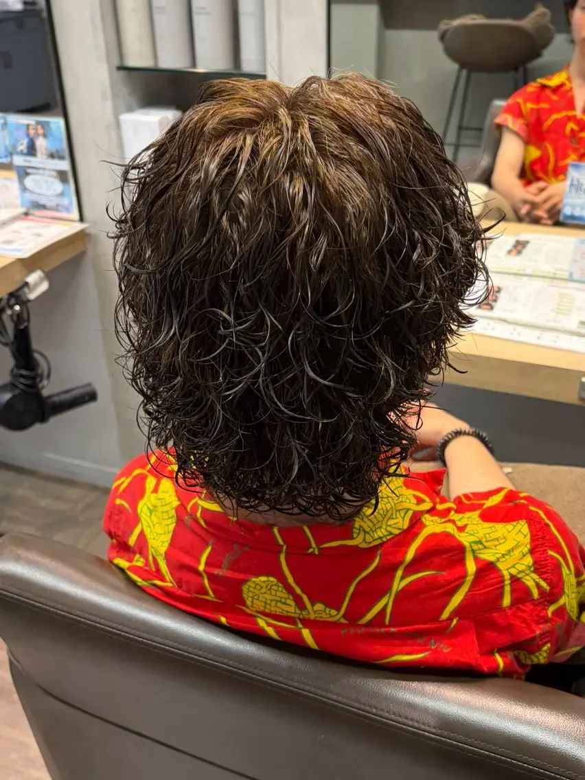 メンズ カット パーマ メンズカット パーマ飯野友喜のヘアスタイル