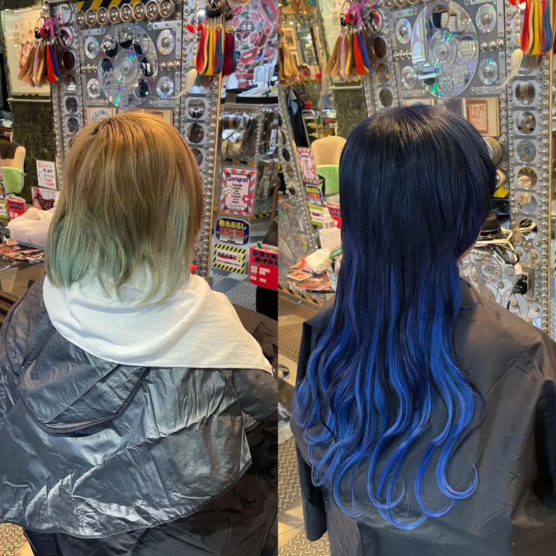 ショート カラー ヘアアレンジ ブリーチ エクステ トリートメント ウルフカット 🌈派手髪エクステ ブレイズ🌈ひろとのヘアスタイル