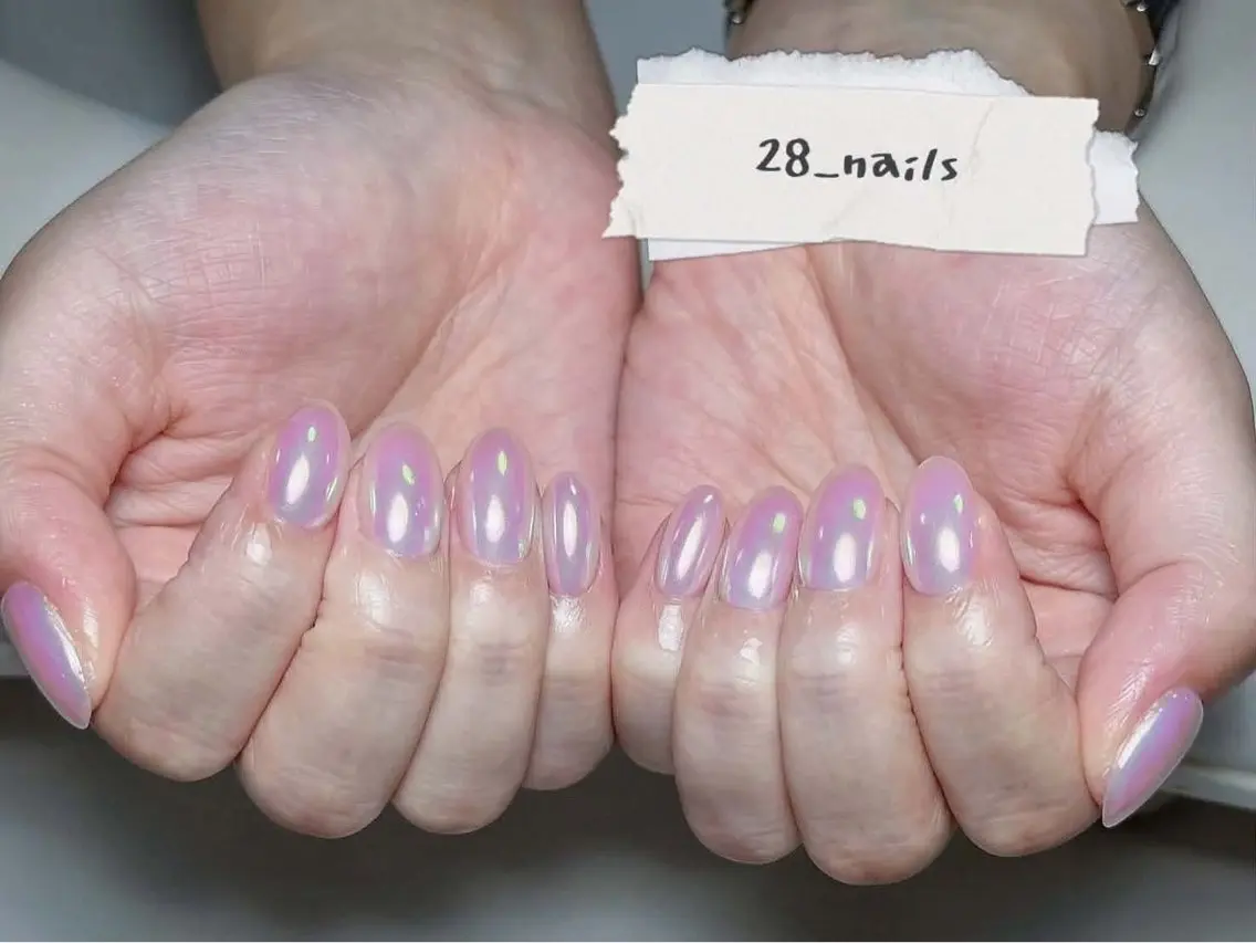 ミディアム ハンドネイル 28nails .thaoのネイルデザイン