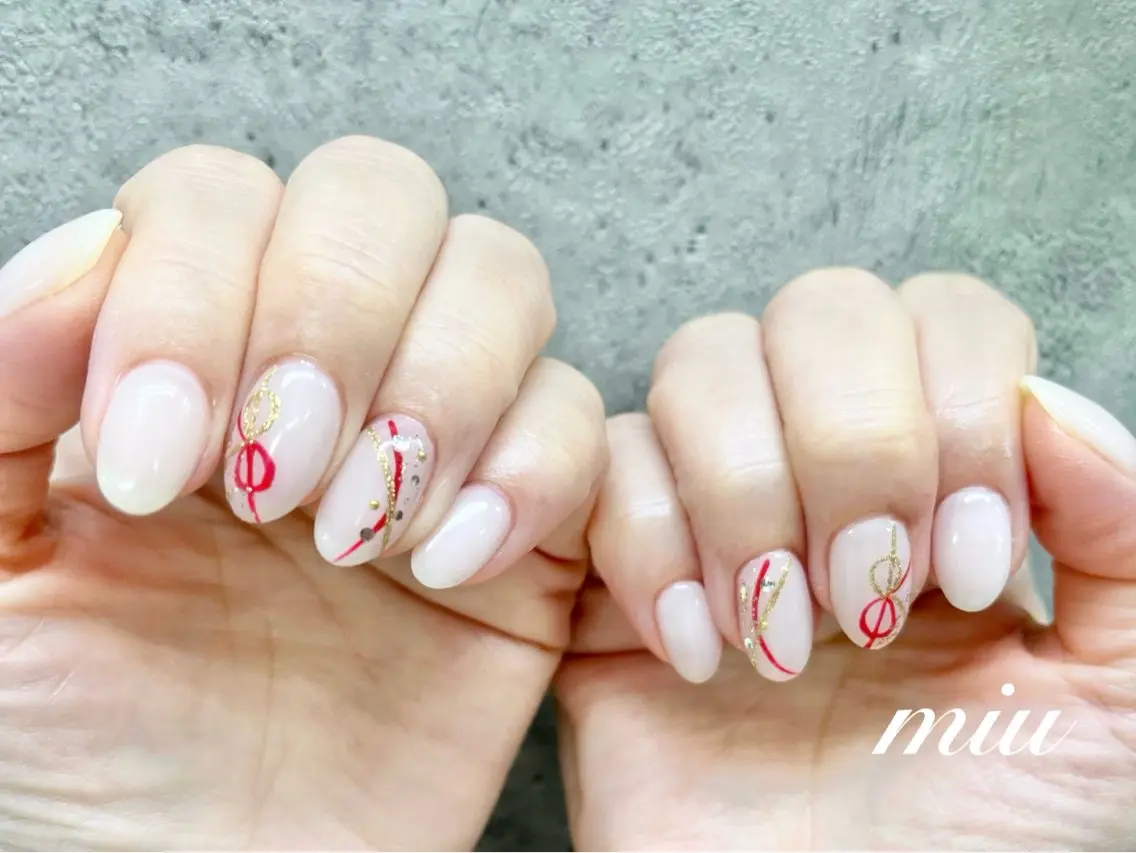 ネイル ハンドネイル miu nail 🐾mihoのネイルデザイン
