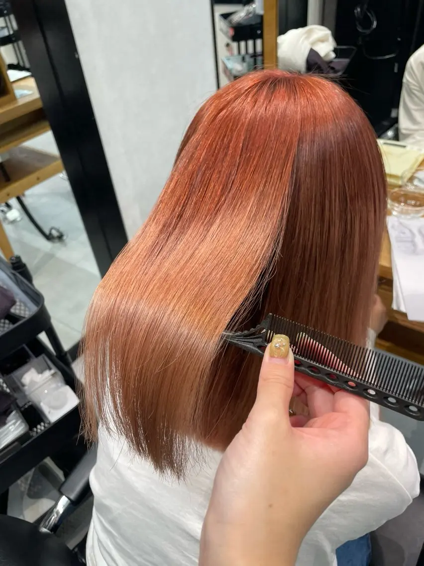 トリートメント カラーモデル募集 🤍momoha🤍のヘアスタイル