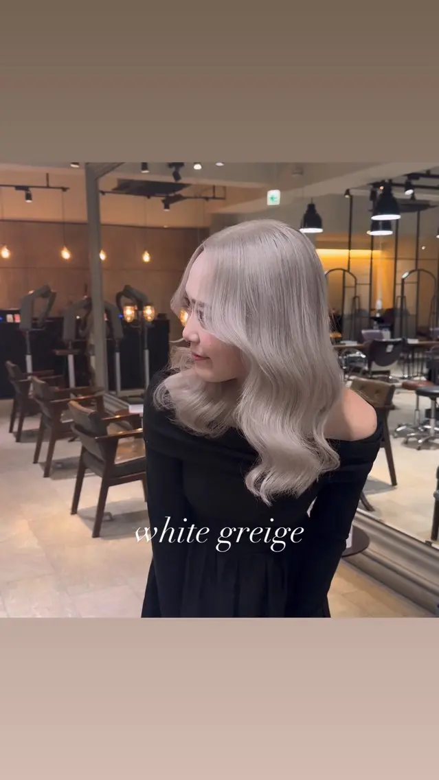 セミロング カラー カット ヘアカラー トリートメント ヘアセット 💜ハイトーン💛 マジカルかいちゃんのヘアスタイル
