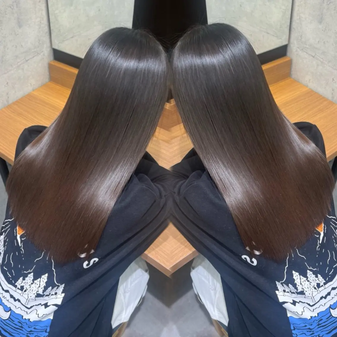 ロング 福岡美髪矯正/ KAEDEのヘアスタイル
