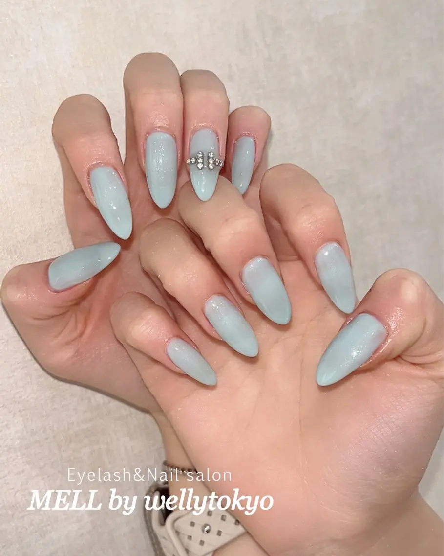 ネイル アートネイル ハンドネイル AYU💅ワンホン& 推し活ネイル💕のネイルデザイン