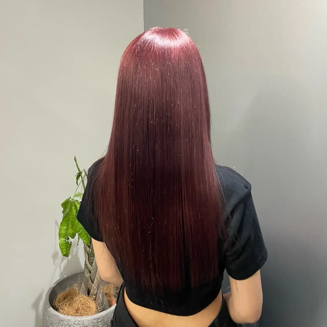 ロング カラー ヘアアレンジ fifth 石川 凪のヘアスタイル