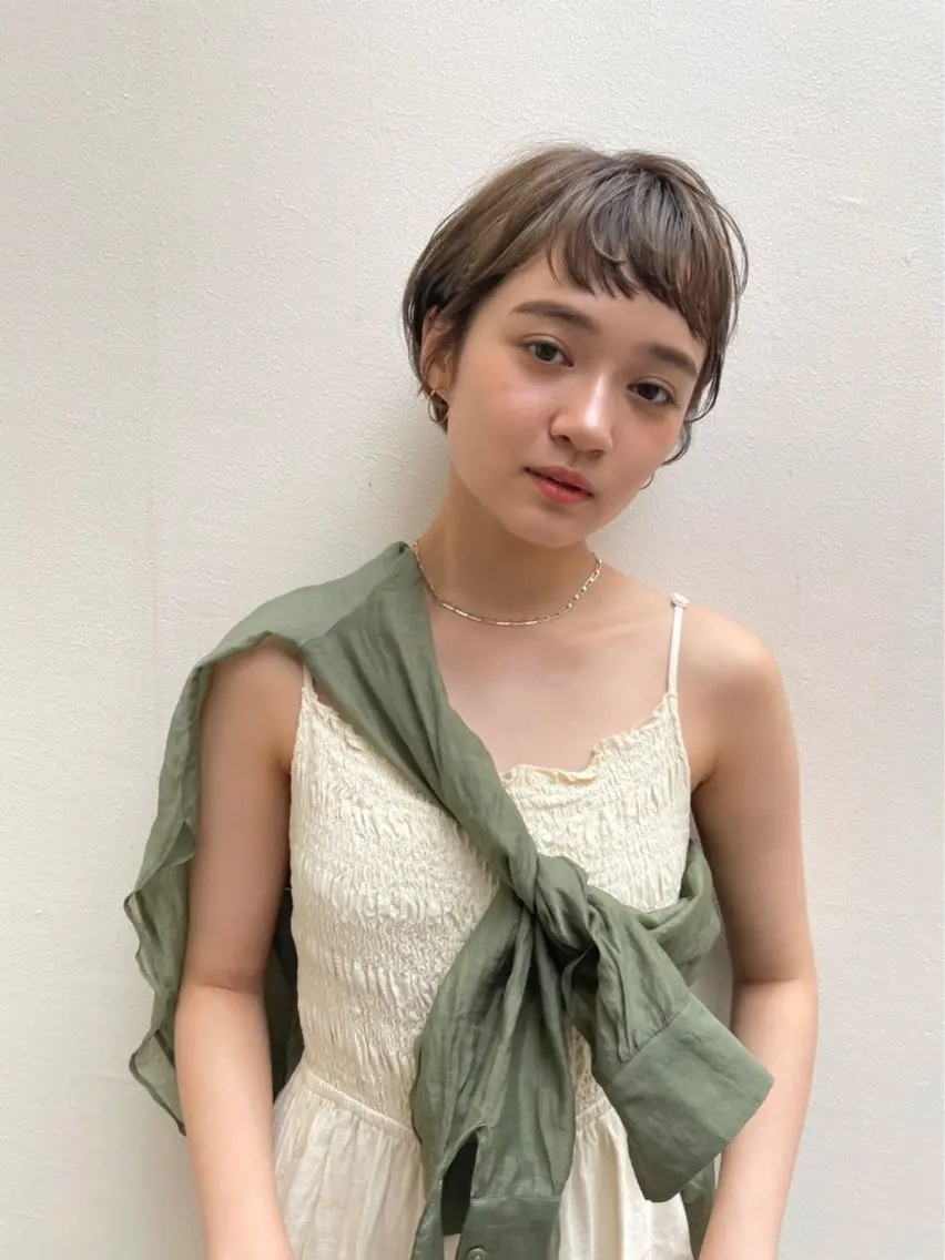 ショート 透明感カラー/ Reika☁️ིྀのヘアスタイル