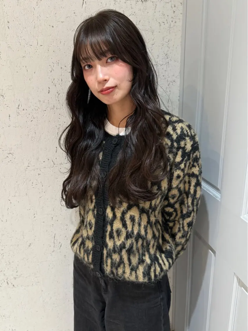 ロング カラー 似合わせカット カット ヘアカラー トリートメント mai / linoah˚✧のヘアスタイル