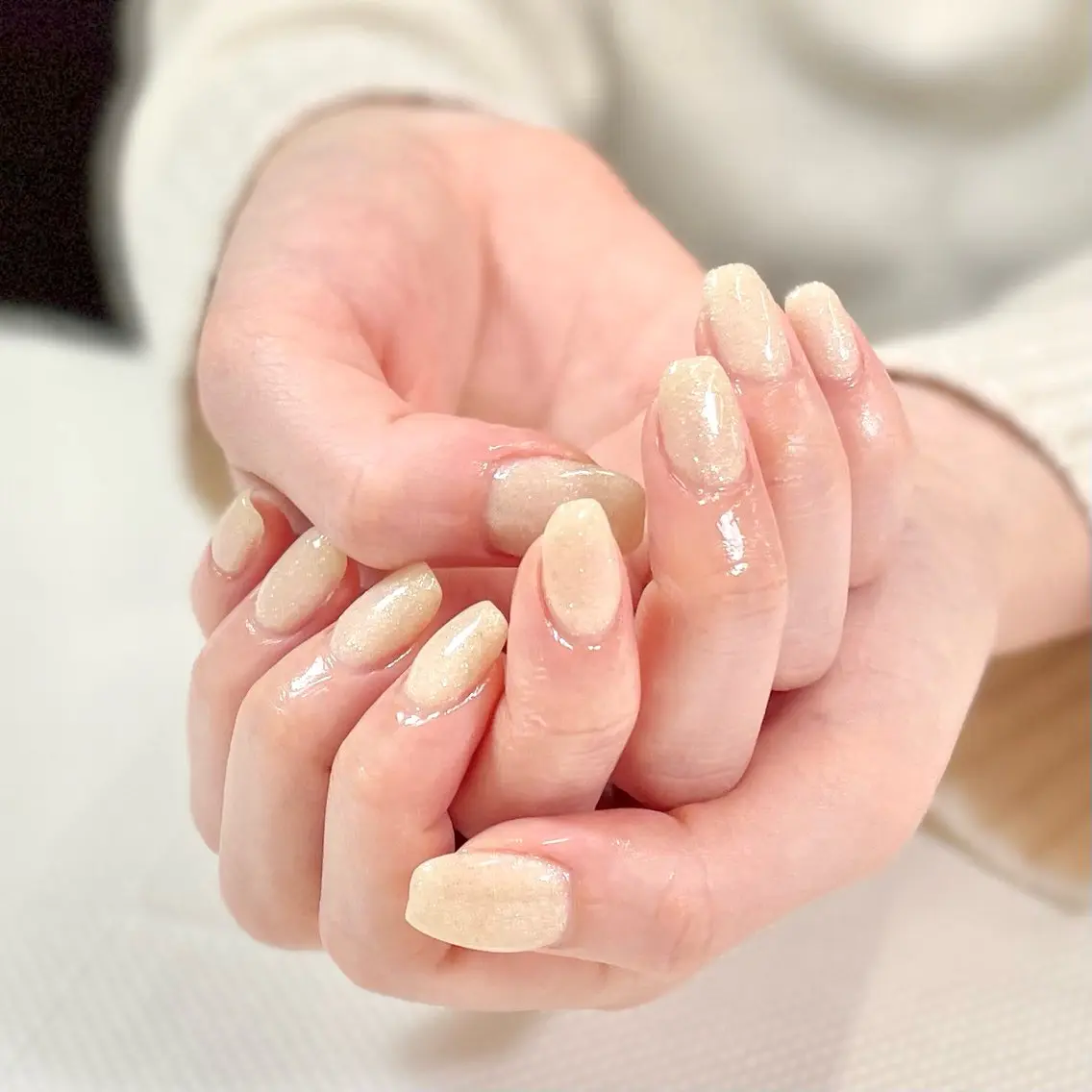 ネイル MAXKELLY正池 白フレンチ募集🕊️のネイルデザイン