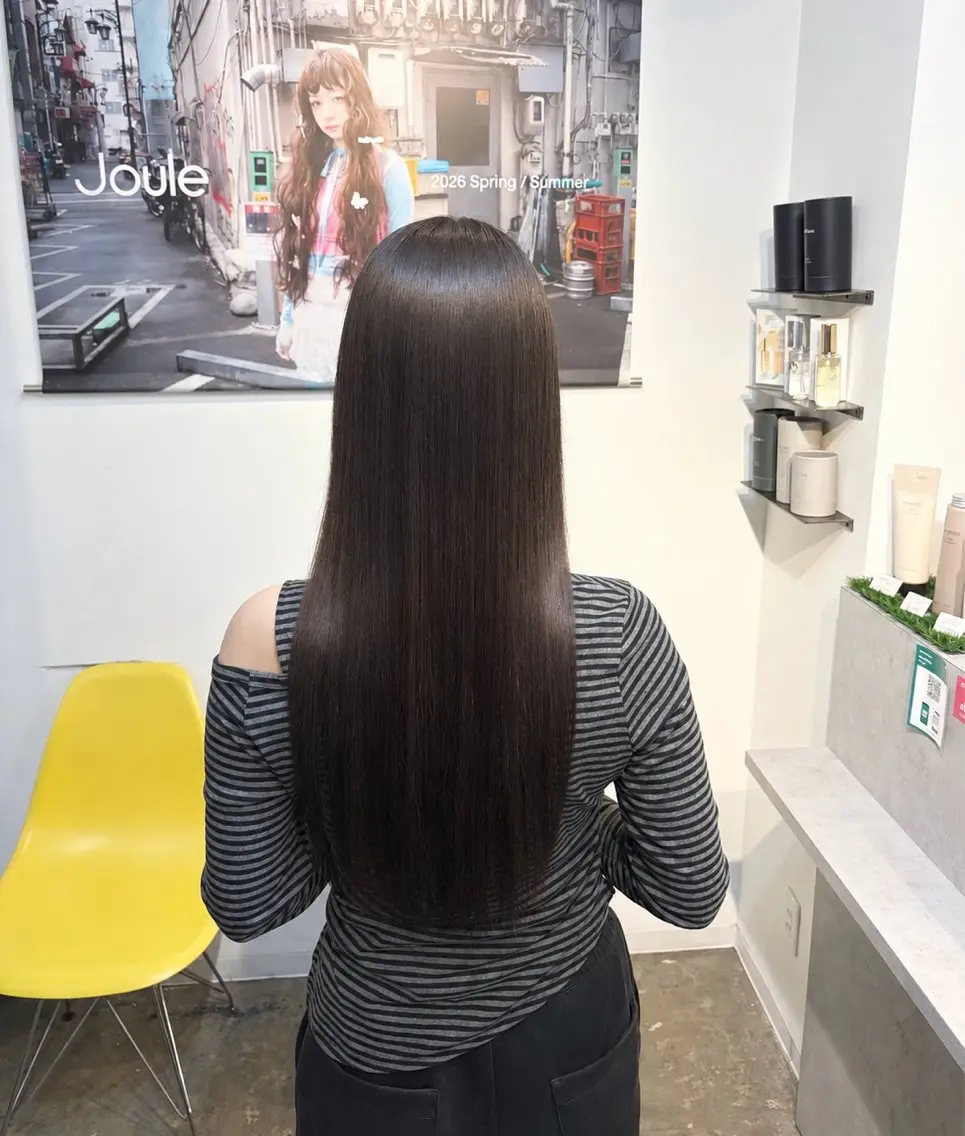 【練習モデル】🤍うる艶ストレート🤍縮毛矯正✨の写真