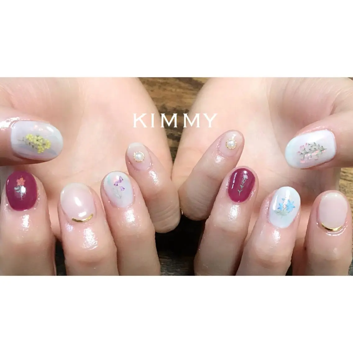 ネイル ハンドネイル kimmy nailsのネイルデザイン