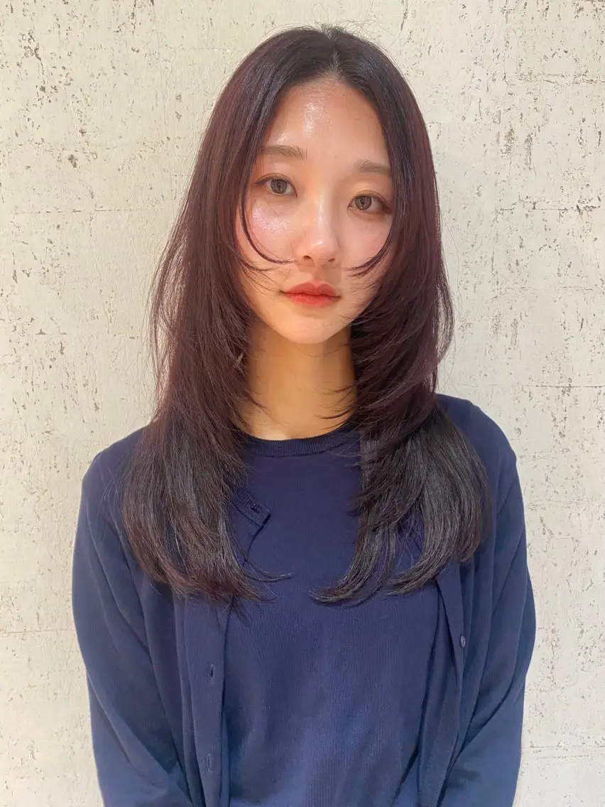 ロング カラー パーマ カット ヘアカラー 縮毛矯正 トリートメント mai / linoah˚✧のヘアスタイル