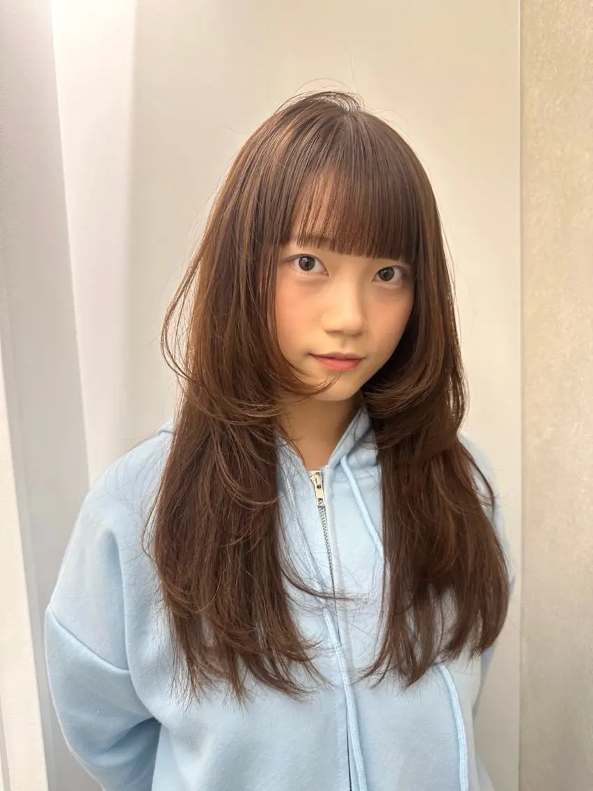 ロング カット 韓国ヘアメンズ・レデ ィース特化ミクのヘアスタイル