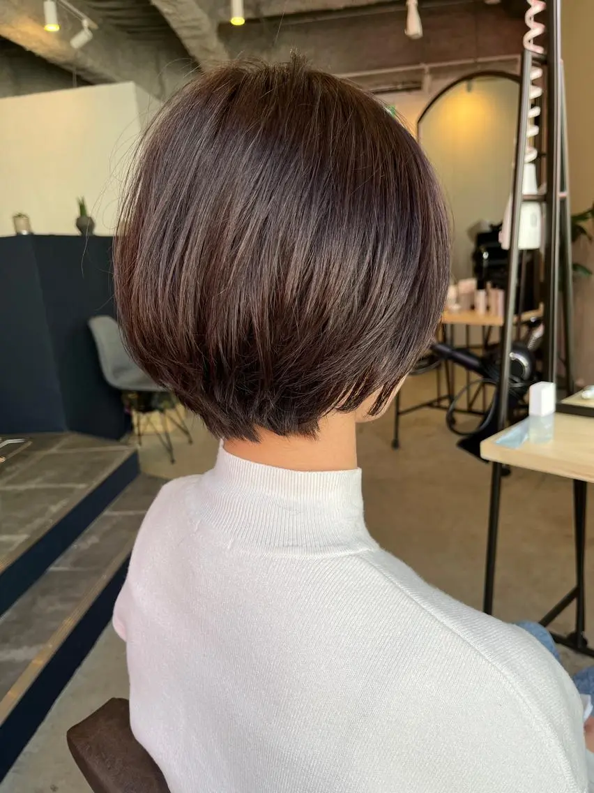 【ショート・ボブ限定】カット+カラーの写真