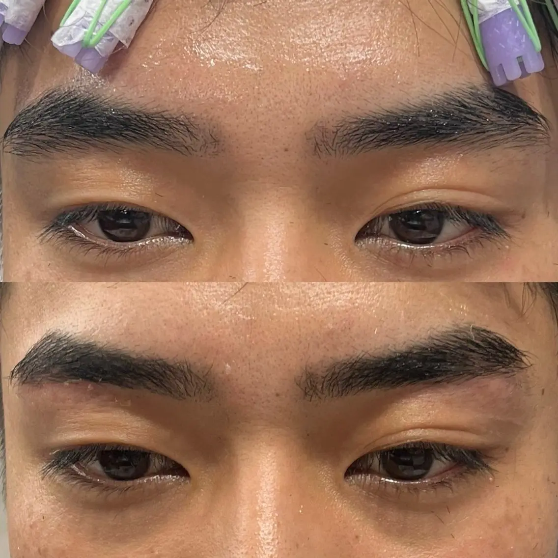 アイブロウ 磯村 翔大のヘアスタイル