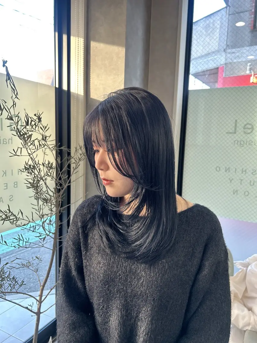 カラー ヘアカラー トリートメント 筑紫野美容師 すずのヘアスタイル