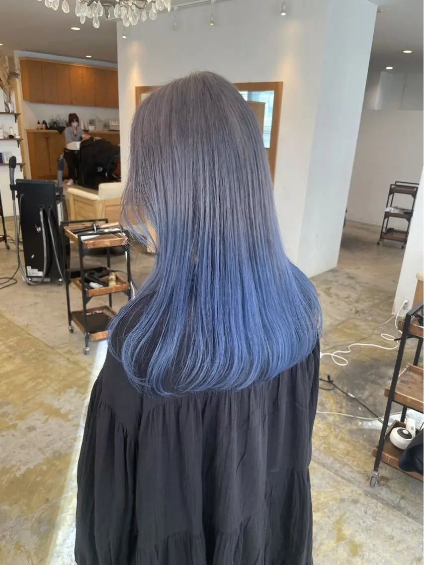 ロング miyu ブリーチ特化美容師のヘアスタイル