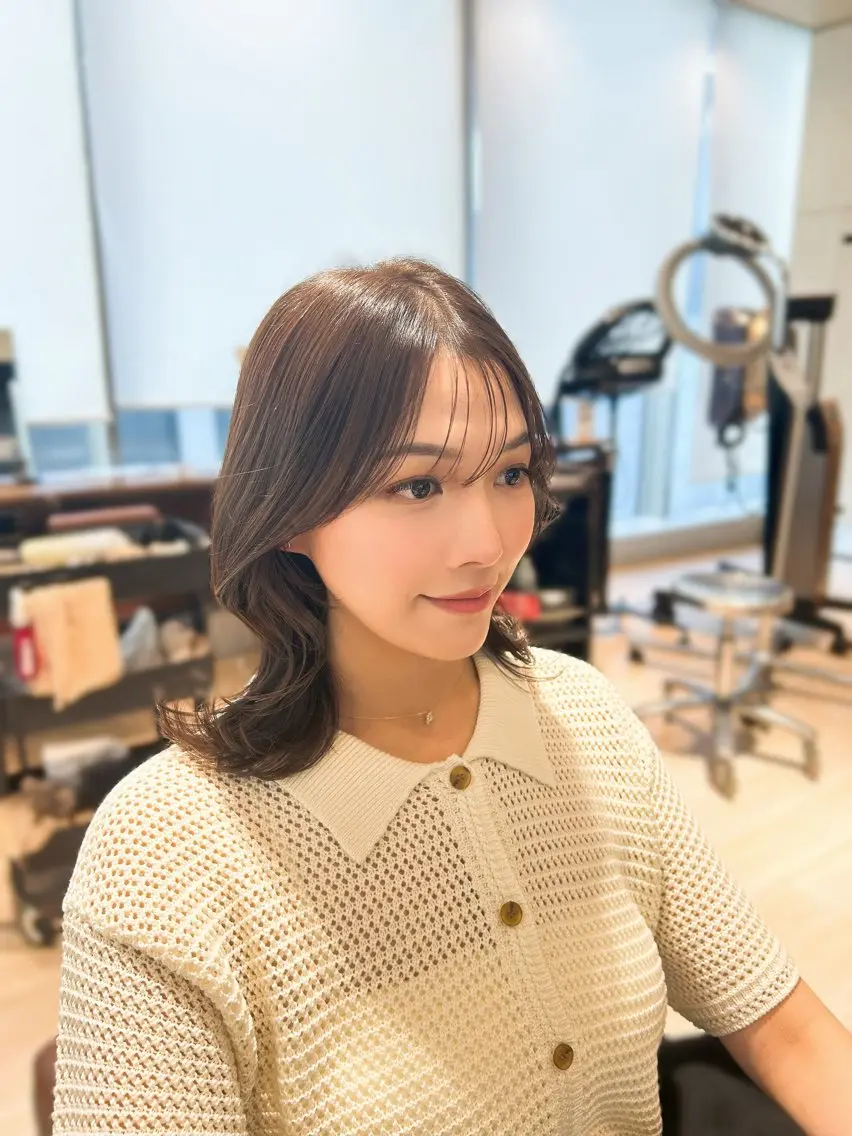 カット ヘアセット 🎀大竹美侑/顔まわ りカット/レイヤーのヘアスタイル