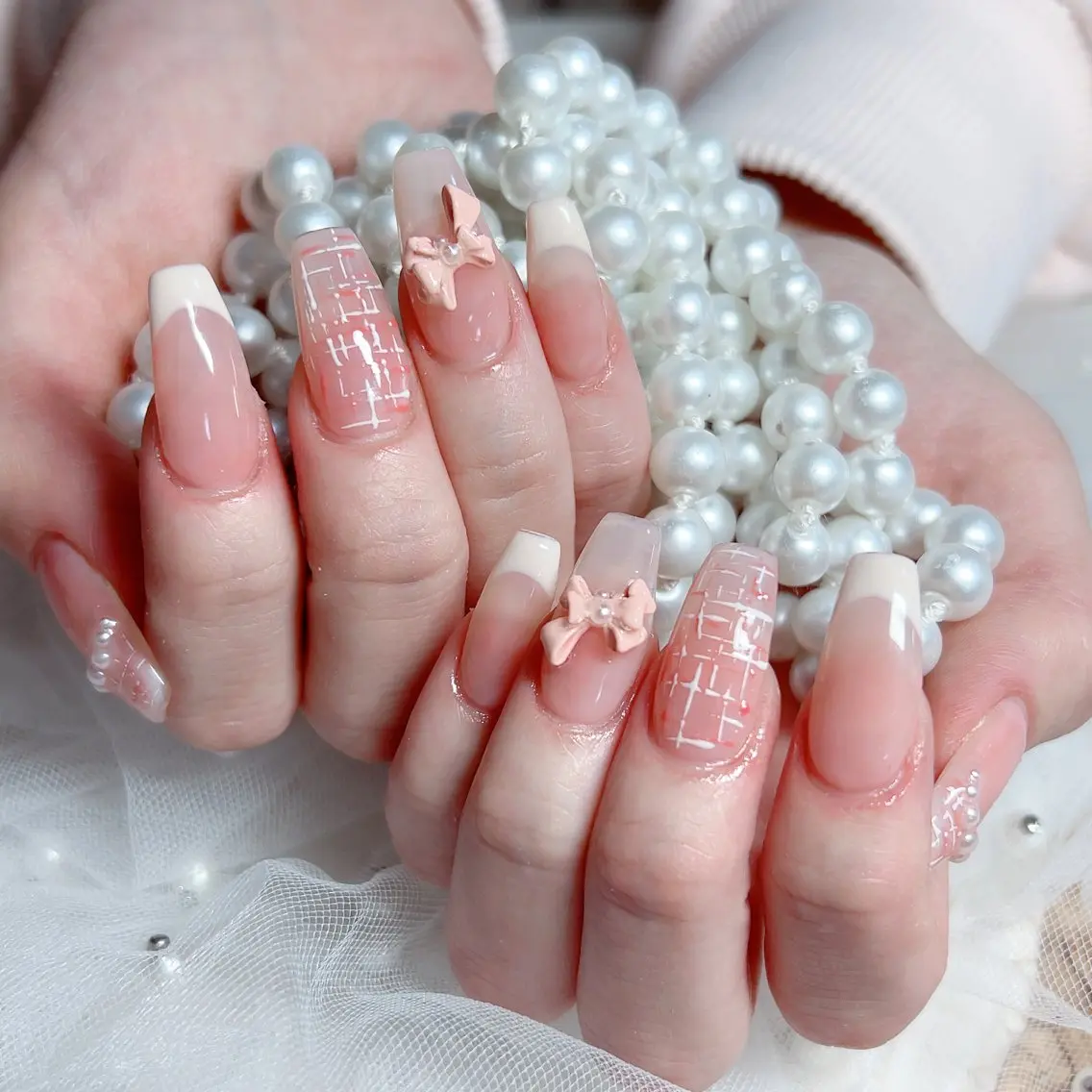 ネイル M 🌷Nail 長さだし専門店のネイルデザイン