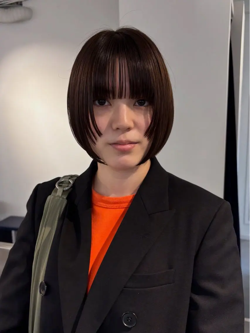 ショート カラー 村田 りょうやのヘアスタイル