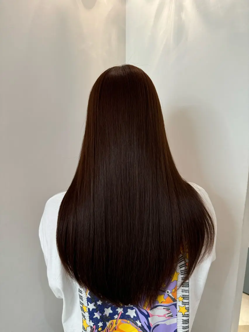 ロング ヘアカラー ホリグチ ルナのヘアスタイル