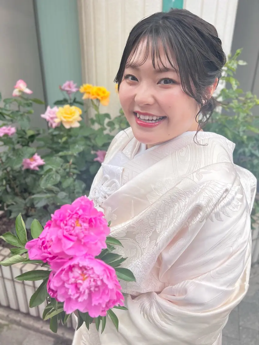 撮影モデル yu koのヘアスタイル