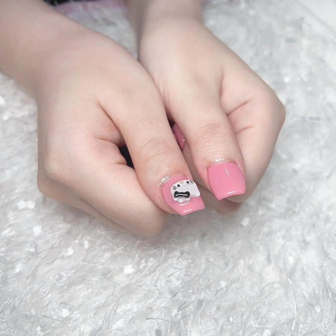 ネイル 長さ出し ジェルネイル グラデーション 韓国ネイル マグネットネイル ハンドネイル Nail&eye Belire 新宿のネイルデザイン
