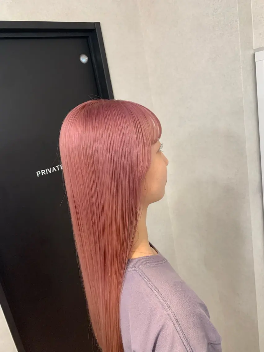 アルカリ酸熱トリートメント🫧の写真
