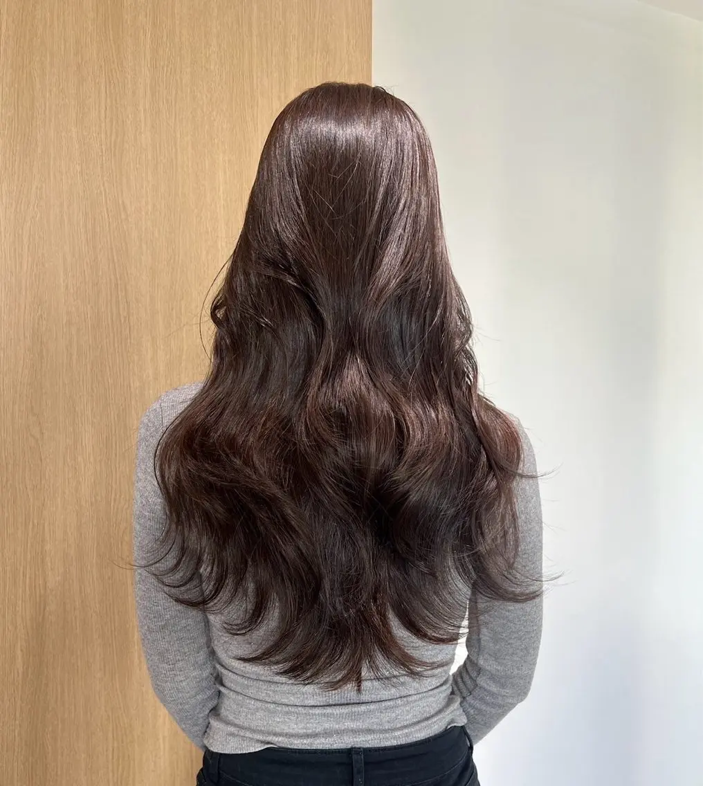 ロング カラー RAF CONOMIのヘアスタイル