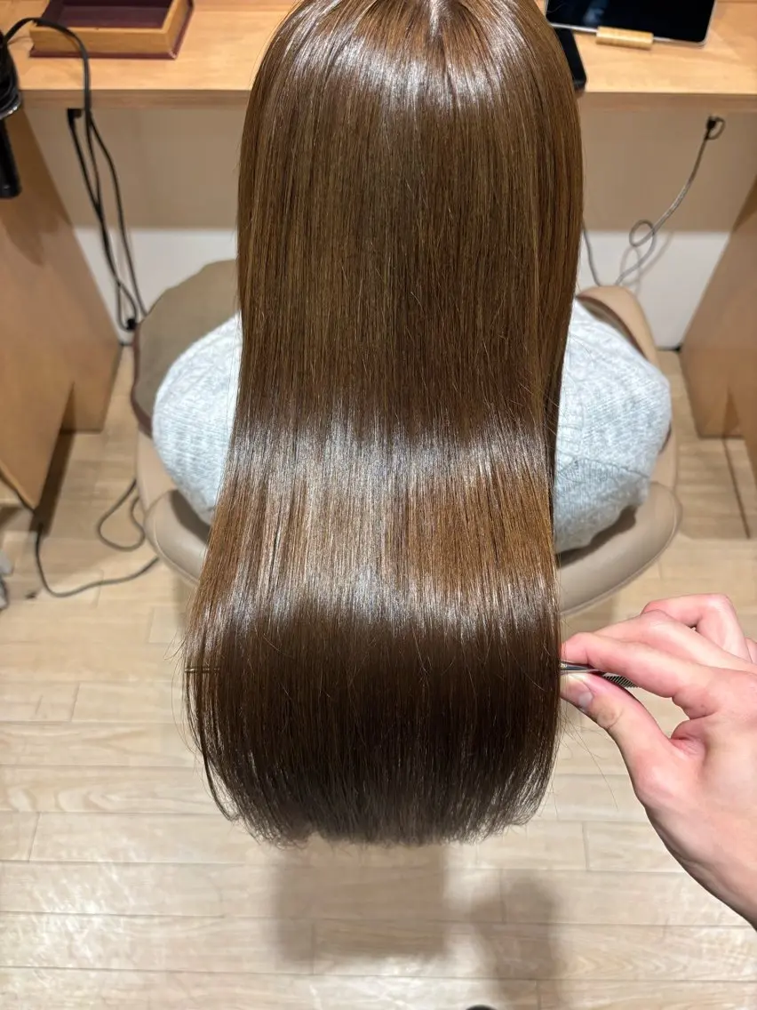 ロング カット ヘアカラー トリートメント 【Amphi Tokyo】宮原のヘアスタイル
