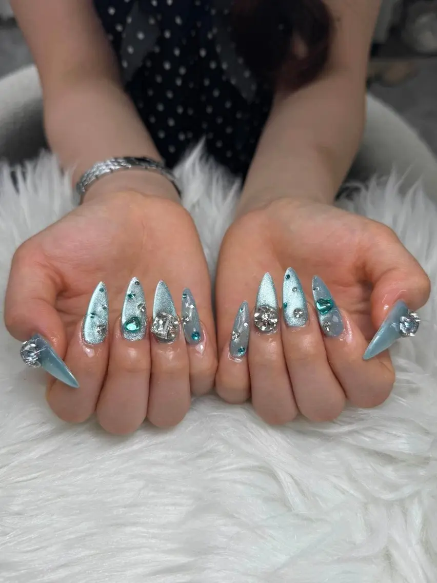 ネイル アートネイル 持ち込み ハンドネイル ハンドケア Dyo Nailのネイルデザイン
