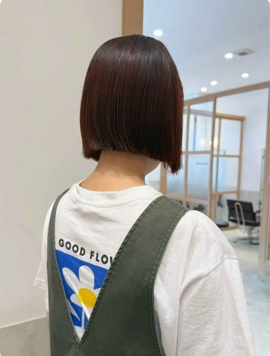 ショート カット ヘアカラー トリートメント 𓍯柔らかhair 𓍯 yukinoのヘアスタイル