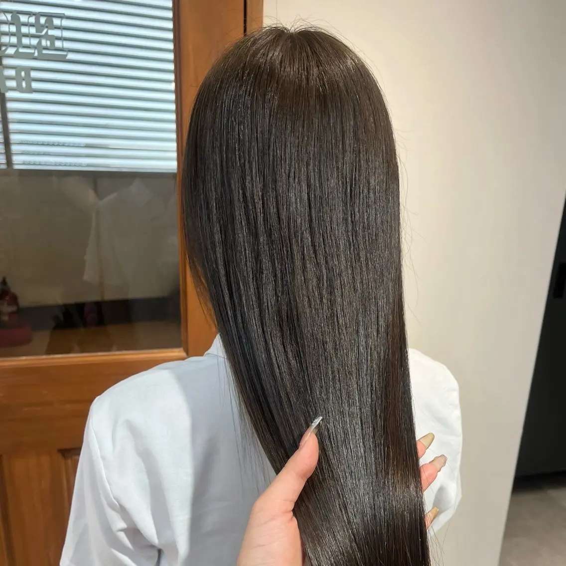 【🪽縮毛矯正+ケアトリートメント☔️】(カット無料)の写真