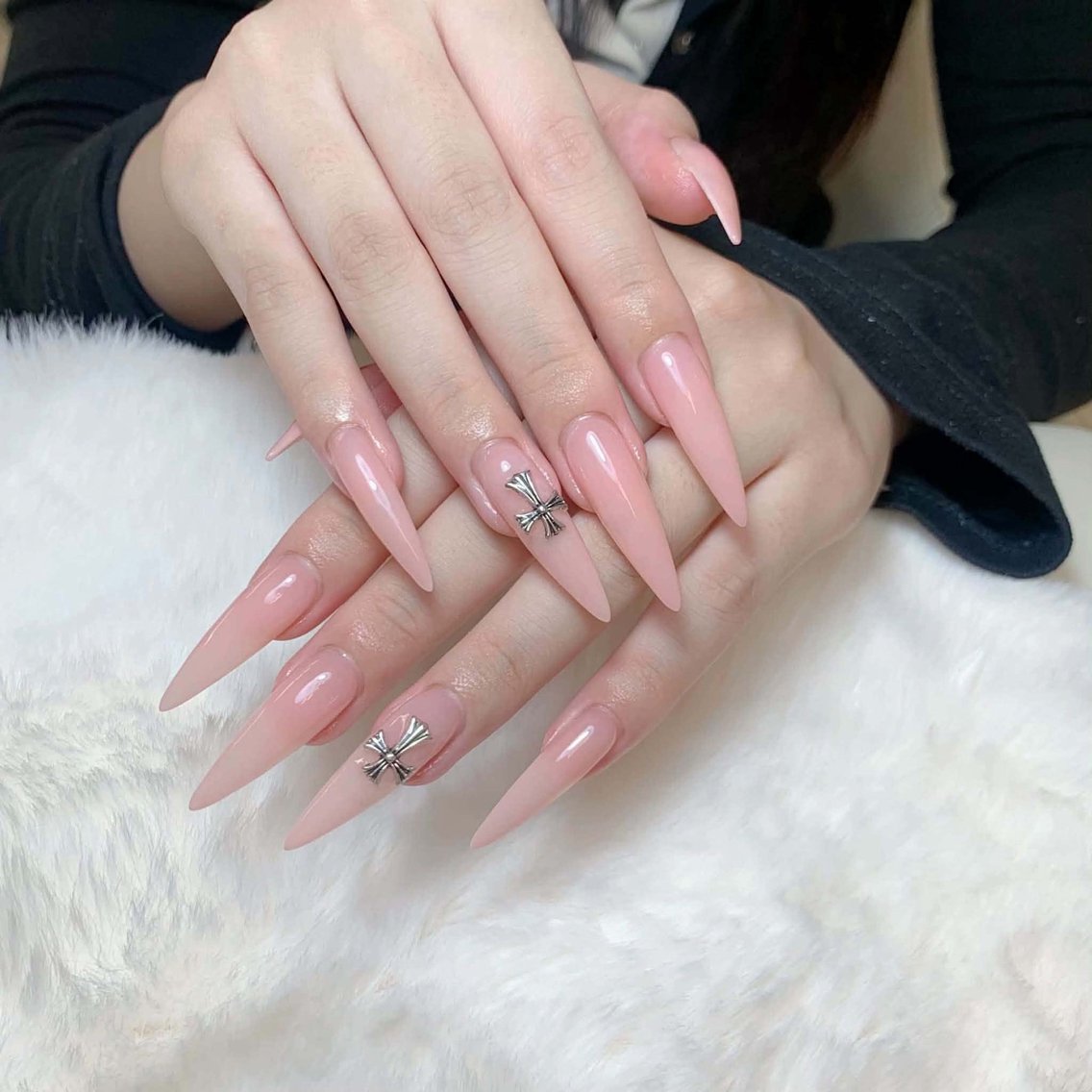 ネイル フットネイル ANH ゴテゴテ ネイルスタジオのネイルデザイン