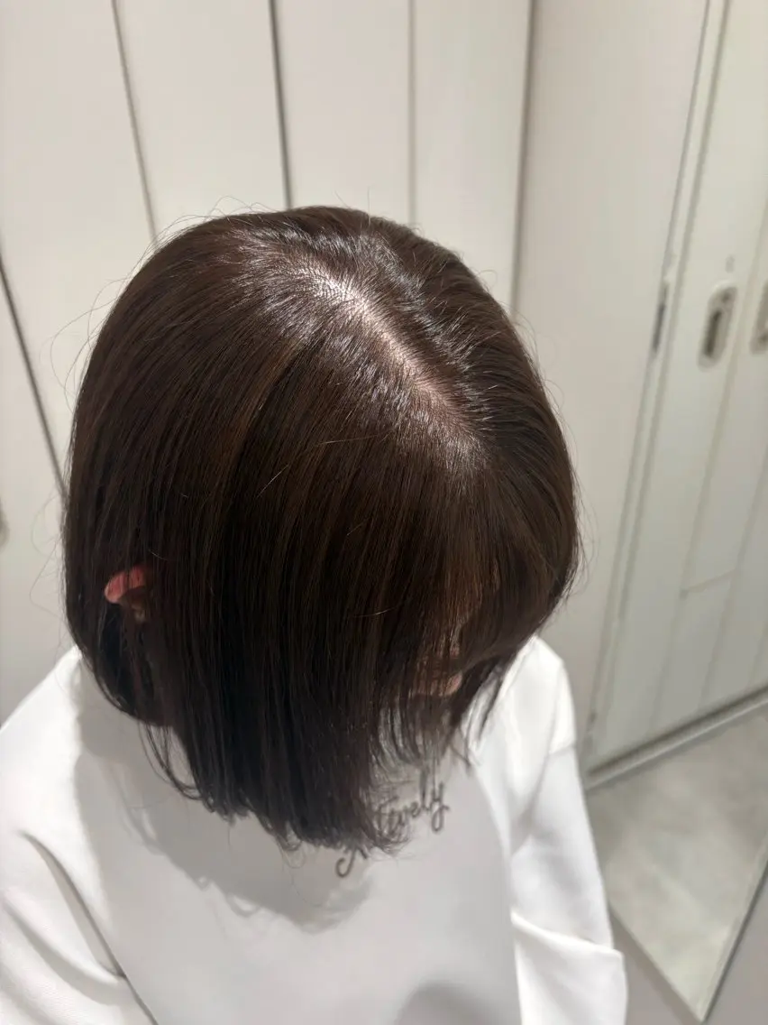 ショート カラー ブラウンカラー ヘアカラー トリートメント 赤み消しカラー🤎✨ 藤川　友希のヘアスタイル