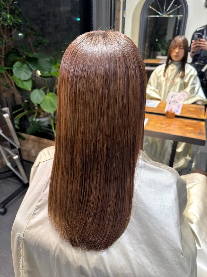 セミロング MINX似合わせボブ 髪質改善/岩城槙乃介のヘアスタイル