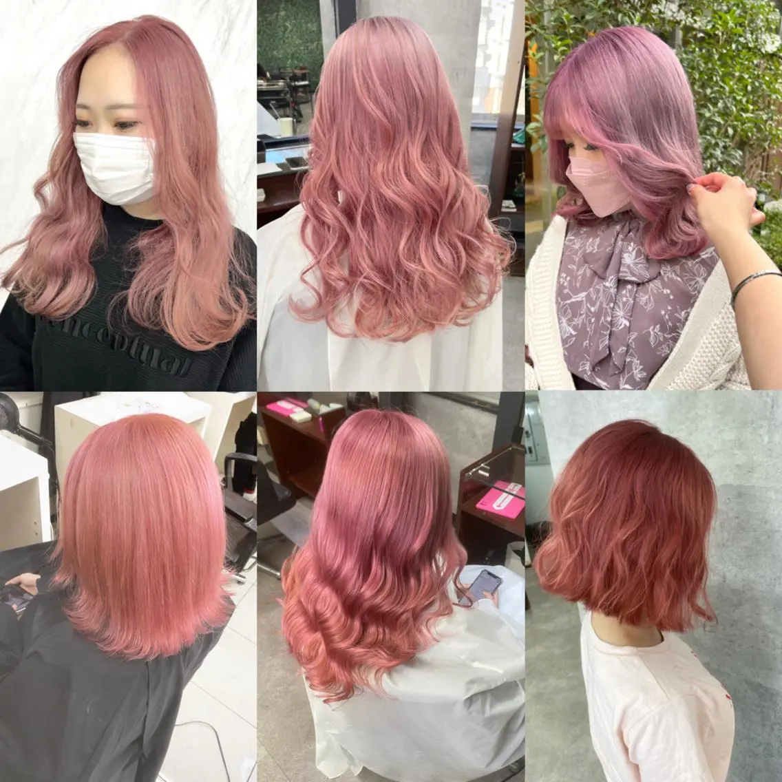 ロング カラー シールエクステ ハイトーンカラー エクステ シールエクステ特化 ハイトーン、NANAのヘアスタイル
