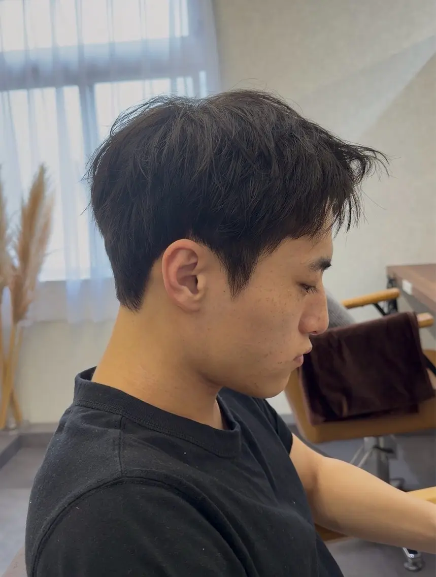 メンズ 無料カットモデル募集 /西梅田/筒井大翔のヘアスタイル