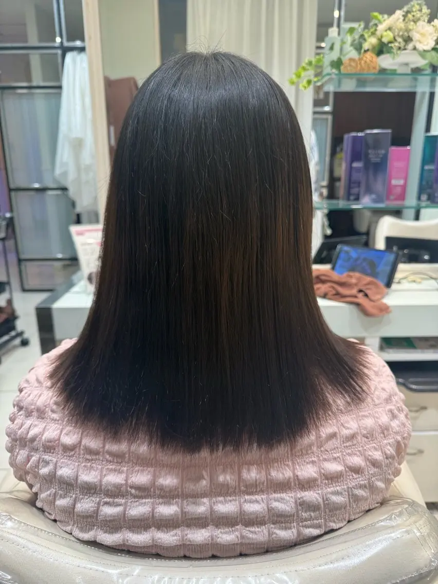 ミディアム トリートメント 艶感カラー🫧/ ハイトーン🌟/まおのヘアスタイル