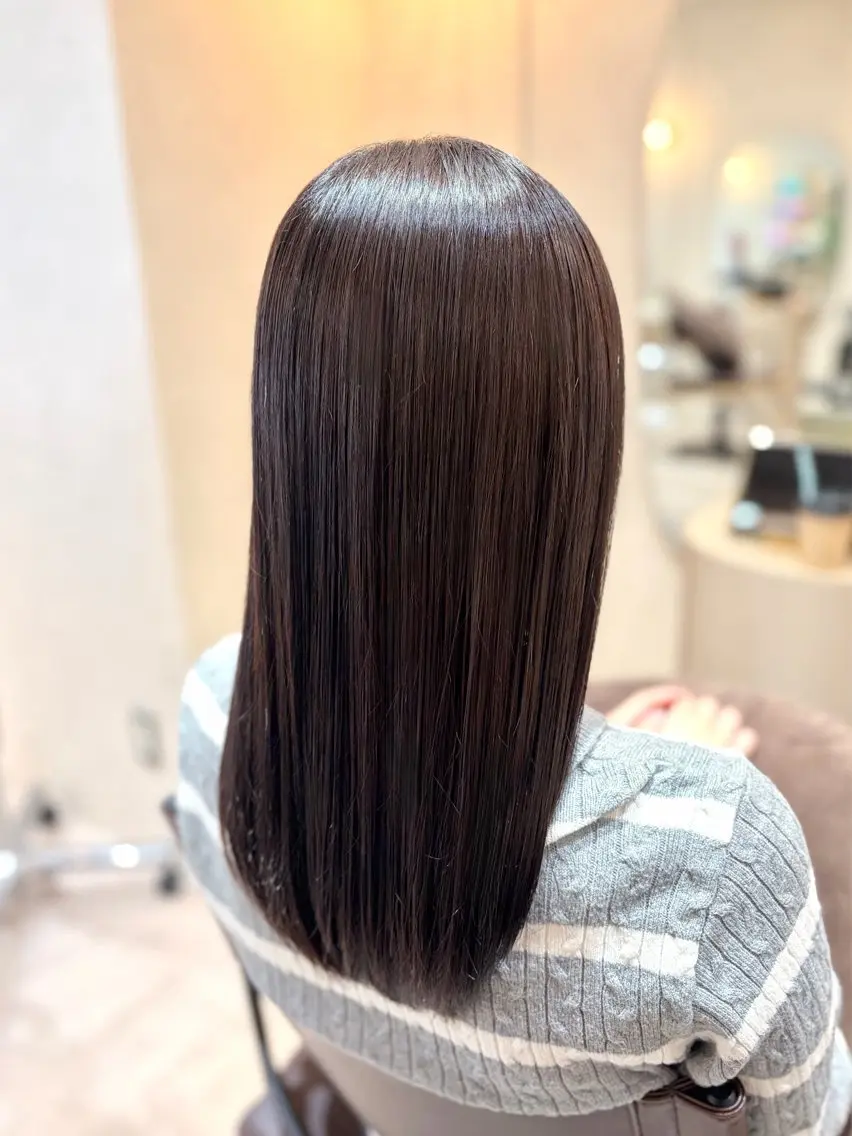 ロング 菅原 渚のヘアスタイル