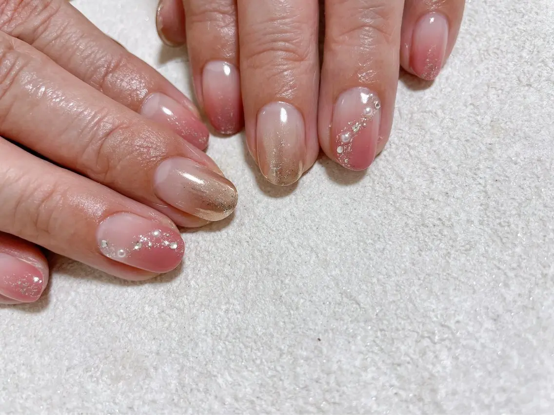 ネイル ジェルネイル 韓国ネイル メンズネイル パラジェル ブライダルネイル kiki nail たまプラーザのネイルデザイン